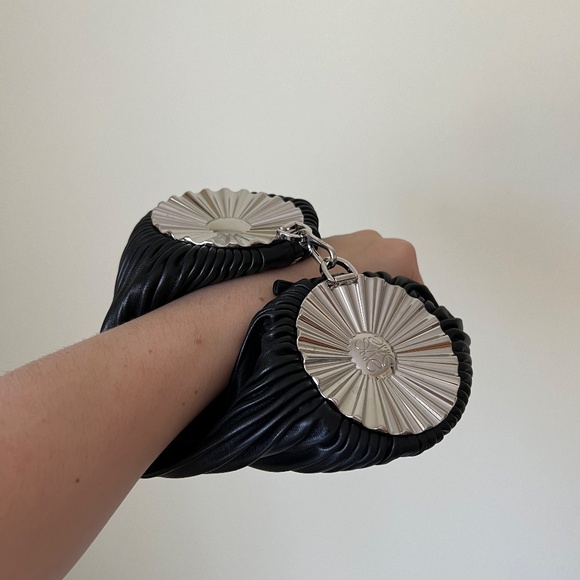 *SOLD* Loewe Bracelet Pouch with Silver Metal Plates - Picture 7 of 10